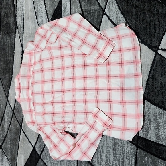 TIMBERLAND PLAID SLIM-FIT XL POCKET LONG-SLEEVED BUTTON DOWN WESTERN SHIRT - Picture 12 of 15